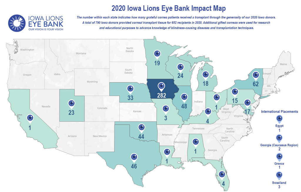 ILEB 2020 Impact Map