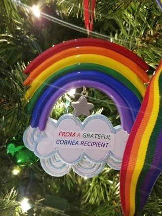 Rainbow ornament