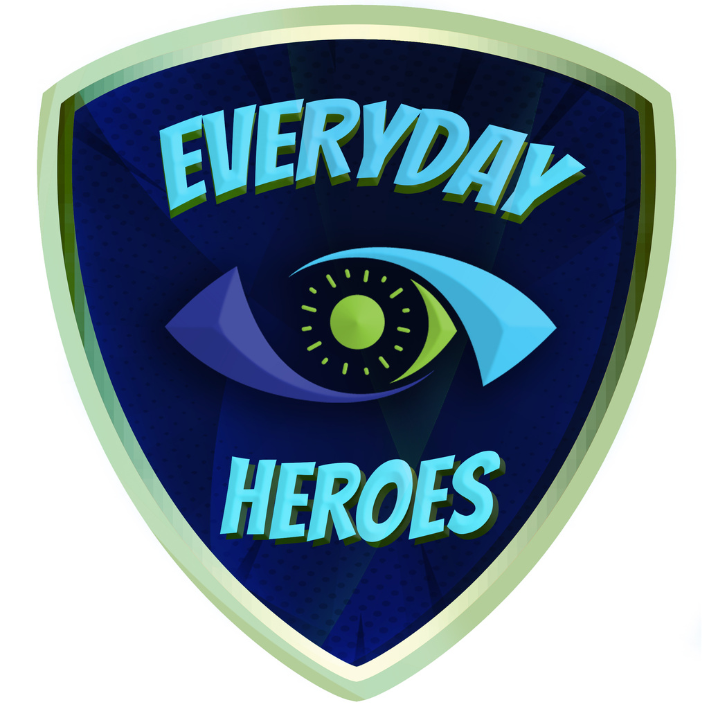 Every Day Heroes Eye Donation Month 2025 logo