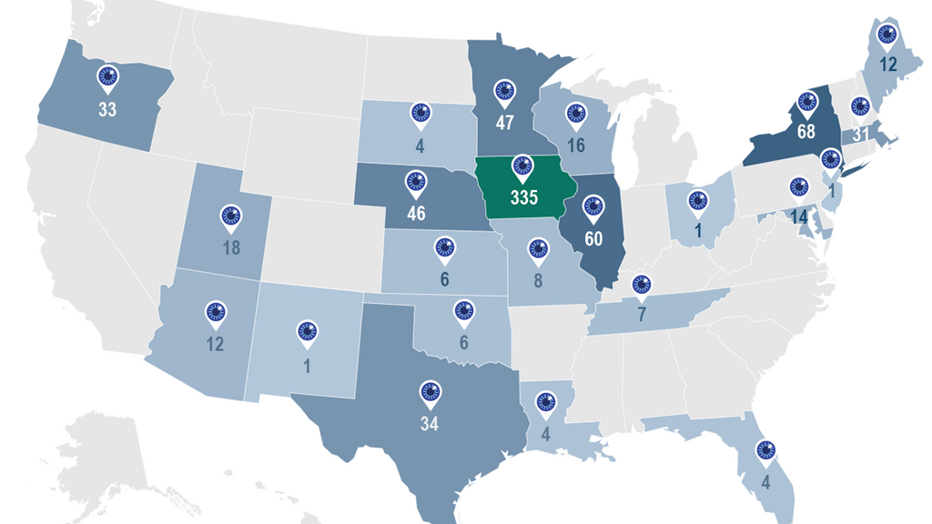 Iowa Lions Eye Bank 2025 U.S. Recipients